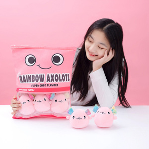 Peluche de <span class=keywords><strong>Ajolote</strong></span> en Oferta, Bolsa de Peluches de <span class=keywords><strong>Ajolote</strong></span>, Juguetes de Peluche Suaves, Peluche de Animal Personalizado - Product Image 2