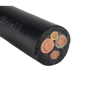 Câble industriel flexible en cuivre toronné avec gaine en caoutchouc 600V SJW/SJOW/SJOOW SOO/SOW/SOOW H05RN-F <span class=keywords><strong>2x1</strong></span> IP67 Haute Tension - Product Image 4