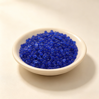 Gel de silice bleu déshydratant avec fonction indicatrice de couleur 2-4 mm