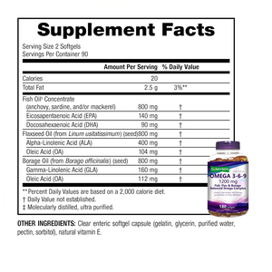 Nhãn hiệu riêng Omega 3 Softgels dầu cá bổ sung sức khỏe Hỗ trợ sức khỏe tim cân bằng Omega 3 6 9 phức tạp <span class=keywords><strong>Softgel</strong></span> - Product Image 2