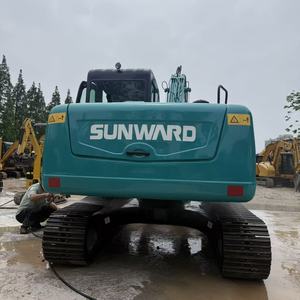 Oferta Especial: Excavadora Hidráulica Sunward SWE90E de 9t, Marca China, con Cucharón de 0.36m³, Mini Excavadora Compacta con Línea de Martillo Rompedor, En Stock - Product Image 4