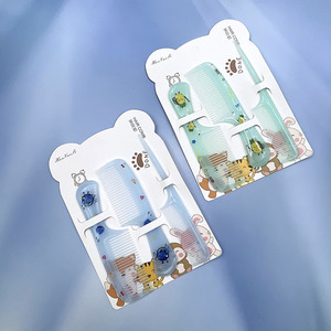 Juego de 3 Peines de Dientes Finos con Diseño de Animales de Dibujos Animados, Regalos Originales para Bebés de 1 a 2 Años - Product Image 6