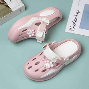 Sandalias de Plataforma Heyun para Mujer, Tallas 35-40, Suela de EVA Antideslizante, Diseño de Huella, para Playa - Product Image 4