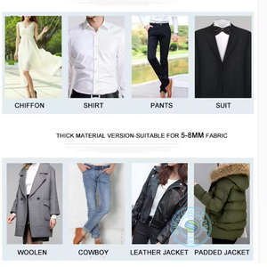 Catalog Computerized Walking Foot Leather Lockstitch Sewing Overlock Sewing <b>Machines</b> Industrial for <b>Clothes</b> with Table - Product Image 2