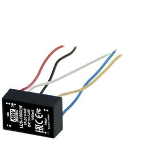 Convertidor CC/CC Mean Well LDD-1000LW de 24W 1000mA, Controlador LED Buck de un Solo Canal con Entrada de 12V CC y 5 Años de Garantía - Product Image 1