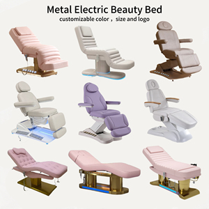 High-<b>End</b> Custom Electric Beauty <b>Bed</b> with Lifting Feature Modern Design for Salon Use for Body and Eyelash Massage - Product Image 5