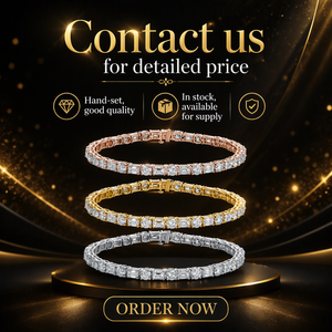 <span class=keywords><strong>Bracciale</strong></span> <span class=keywords><strong>con</strong></span> Diamanti Coltivati in Laboratorio a Taglio Personalizzato, Smeraldo Taglio Rotondo <span class=keywords><strong>con</strong></span> Certificato IGI, <span class=keywords><strong>Bracciale</strong></span> in Oro 18K per Donna e Uomo, Gioielli Premium - Product Image 2