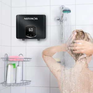 Ngay lập tức tankless Máy nước nóng điện tường nóng Geyser tắm cho phòng tắm 3.5kW 5.5KW chauffe Eau electrique ứng dụng