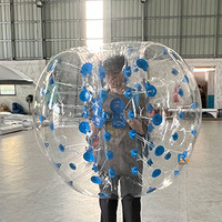 Ballon de bumper gonflable coloré très populaire pour le jeu de football corporel en extérieur, idéal pour les fêtes, les carnavals et le team building