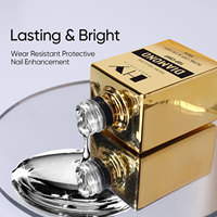 Hanyi Gel de finition transparent pour ongles, fournitures de salon, gel de finition sans essuyage, haute brillance, logo personnalisable, vernis à ongles UV