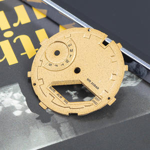 Nouveau design de luxe Ga2100 remplacement Mod Kit cadran cadran métal givré or cadran de montre pour Casioak <span class=keywords><strong>Gshock</strong></span> Ga 2100 - Product Image 3