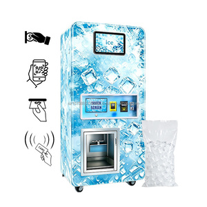 Máquina expendedora de hielo comercial YISO, dispensador de hielo en bloques, sistema de envasado automático, sistema de filtración RO para gasolineras - Product Image 1