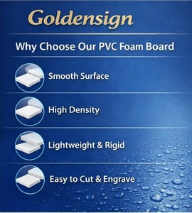 Panneau en mousse <span class=keywords><strong>PVC</strong></span> haute densité imperméable et résistant de 15 mm, 18 mm, 20 mm - Product Image 2