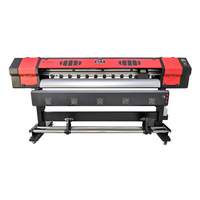 Imprimante à solvant écologique XP600 1,6 m pour impression sur toile, traceur d'impression pour affiches intérieures, machine d'impression de bannières flexibles