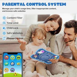 Nouvelle tablette Android 10 WiFi haute résolution de 7 pouces pour l'apprentissage et le tutorat des enfants - Product Image 1