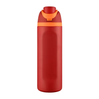 Bouteille d'eau sport isotherme portable sans BPA, grande capacité, double boisson, en acier inoxydable 304, tasse thermos cadeau