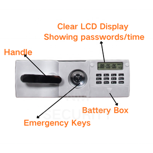 Nhiệm vụ nặng nề thép màu xám điện tử 50cm 1 giờ đánh giá lửa chống cháy <span class=keywords><strong>k</strong></span>ét cho tài liệu văn phòng nhà - Product Image 3