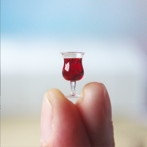 1/6 1/12 Maison de Poupée Simulation Miniature Mini verres à vin modèle Décor - Product Image 1