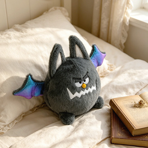 New Design Halloween Pumpkin Plush Doll Cuddly Purple <strong>Spider</strong> Stuffed Animals Gray Bat White <strong>Ghost</strong> Plush <strong>Toy</strong> for Halloween Gift - Product Image 2