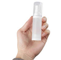 Crème de soin pour la peau transparente, produit recyclable, prix réglable, flacon à pompe sans air, 30ml 50ml, vente en gros