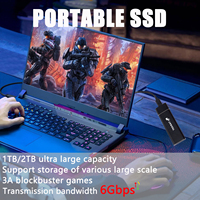 Nouveau Disque Dur Portable SSD Externe Métal USB 3 Gen2 Type C 128 To 256 To 512 Go 1 To 2 To