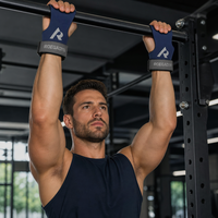 Poignées d'entraînement toutes saisons à séchage rapide avec support de poignet pour la musculation et le bodybuilding – Équipement de gym professionnel