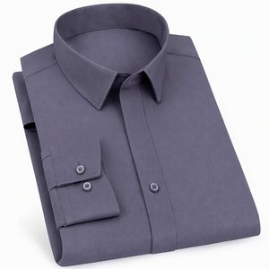 Camicia Bianca Personalizzata all'Ingrosso per Uomo, Manica Lunga, Senza Stiratura, Slim Fit, Abbigliamento da Lavoro <span class=keywords><strong>Professionale</strong></span>, Camicia Formale da Uomo - Product Image 4