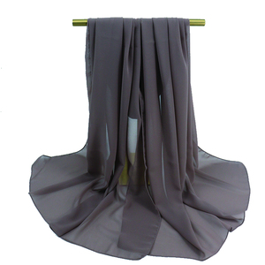 Lenço de chiffon para mulheres, lenço <span class=keywords><strong>hijab</strong></span> de alta qualidade com encaixe personalizado - Product Image 2