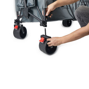 Tùy Chỉnh Trẻ Em Mua Sắm Cắm Trại Thể Thao Di Động Toa Xe 4 Bánh Xe Bãi Biển Toa Xe Với Tán - Product Image 5