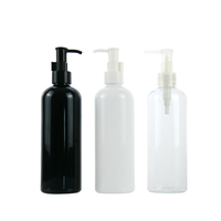 Bouteilles Vides en Plastique pour Shampoing et Pompe à Lait Corporel, Ambrées, Transparentes, Cosmétiques, Dorées ou Argentées, 100ml, 200ml, 250ml, 300ml, 500ml