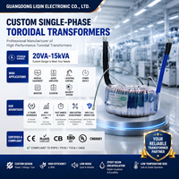 Transformateur toroïdal monophasé 1500W, amplificateur de puissance importé haute performance, alimentation audio