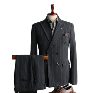 Nuovi Completi <span class=keywords><strong>da</strong></span> <span class=keywords><strong>Uomo</strong></span> di Design, Blazer di Alta Qualità, Abiti Formali di Lusso Personalizzati a 2-3 Pezzi per Matrimoni, Doppiopetto - Product Image 4