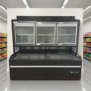 Congélateur combiné pour supermarché, pour la présentation de glaces et d'aliments surgelés - Product Image 2
