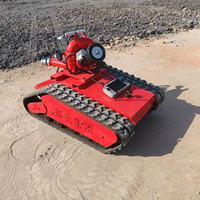 Robot de lutte contre les incendies télécommandé, chenillé, anti-explosion, moniteur incendie, équipement spécial, sauvetage d'urgence, stockage d'hydrocarbures