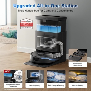 สำหรับ ECOVACS สำหรับ DEEBOT N30 Pro Omni หุ่นยนต์ดูดฝุ่นถูพื้น รุ่น Launch แรงดูด 10000Pa ระบบ TruEdge Adaptive Edge Mopping ZeroTangle 2.0 - Product Image 4