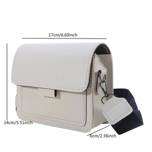 Thiết Kế Cổ Điển PU Da Crossbody Túi Cho Phụ Nữ Du Lịch Xử Lý Túi Xách Thời Trang Vai Messenger Túi Phụ Nữ Nhỏ Flap Túi - Product Image 3