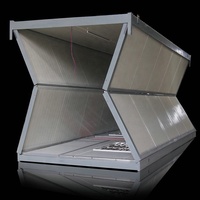 Conteneurs pliables modulaires préfabriqués de Chine, 20 pieds, 40 pieds, pour maisons, bureaux, maisons miniatures, à vendre