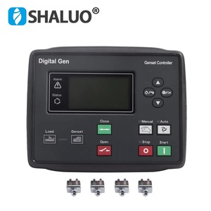 โมดูลควบคุมเครื่องกำเนิดไฟฟ้าดีเซลแบบสตาร์ทอัตโนมัติ Shaluo Digital Gen Controller 6110NC - Product Image 1