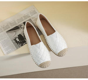 Chaussures plates décontractées XINZI RAIN sur mesure, faible MOQ, dessus en cuir respirant, talon de 3 cm, espadrilles pour femmes - Product Image 3