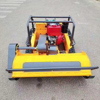 Cortadora de Césped a Gasolina Ultra Sensible con Sensor de Terreno para Jardines Interiores Australianos con Precisión Submilimétrica