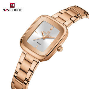 Nuevo Reloj de Cuarzo NAVIFORCE NF5075 para Mujer, Resistente al Agua, de Alta Calidad, con Correa de Acero Inoxidable, Relojes de Moda 2026 - Product Image 1