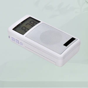 HRD-105 Pocket Digital Radio | AM/FM Dual-Band, LCD Display, Ultra-Light 60g & Built-In <b>Speaker</b> - Product Image 5