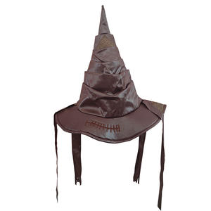 HLC Hot ODM Halloween <span class=keywords><strong>Harry</strong></span> Wizard Hat Hexenbiest Patch Beggar Hat Personnage Dress up Pointed Witch Hat Coiffe Fabricant - Product Image 5
