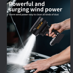 Ventilatore Portatile Professionale Senza Fili con Pressione del Vento di 1300G, Motore Brushless, Batteria al Litio 18V-21V per Auto e Esterni - Product Image 3