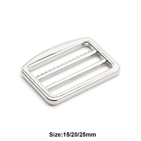 Boucles de Sangle Métalliques pour Sacs, Accessoires de Quincaillerie, Anneaux de Boucle Coulissante pour Sangles en Tissu, Accessoires pour Bagages et Sacs