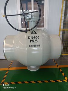 6D Manual OEM Chemical Industry <b>Worm</b> Gear Fully Welded Carbon Steel Pipeline Ball Dn600 Ball Ball Ball Valves - Product Image 6
