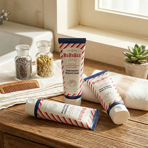 Crema Depilatoria Suave ROROBEE Clean Sensitive con Fragancia Herbal para Axilas, Piernas, Brazos, Cuerpo y Línea del Bikini - Product Image 4