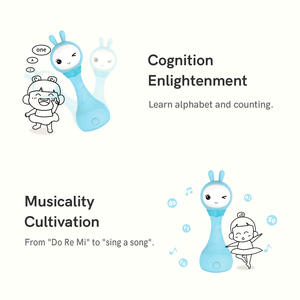 Sonajero de mano electrónico inteligente Yutong R1s, juguete infantil para Cognición de sonido, regalo educativo <span class=keywords><strong>Yaoyao</strong></span> - Product Image 3