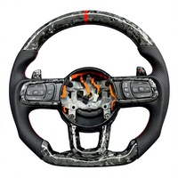 Volant en fibre de carbone, vente directe d'accessoires pour Jeep Rubicon Sahara Patriot Wrangler JK Wrangler JL