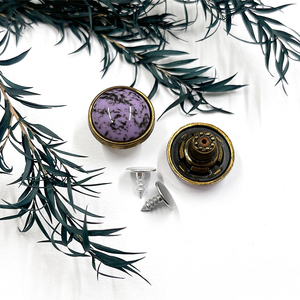 Rivets de vêtement en laiton et métal en pierre avec strass coloré et perle bouton décoration <span class=keywords><strong>rivet</strong></span> pour <span class=keywords><strong>jean</strong></span> - Product Image 4